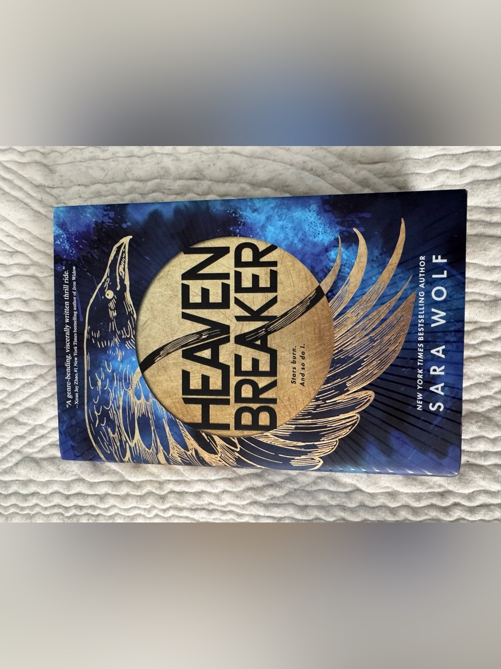 Heaven Breaker special edition book sprayed edges hardcover